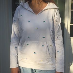 Lilly Pulitzer tiny fish sweatshirt